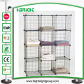 DIY Multi-Tier Stacking Wire Cube Storage Rack
